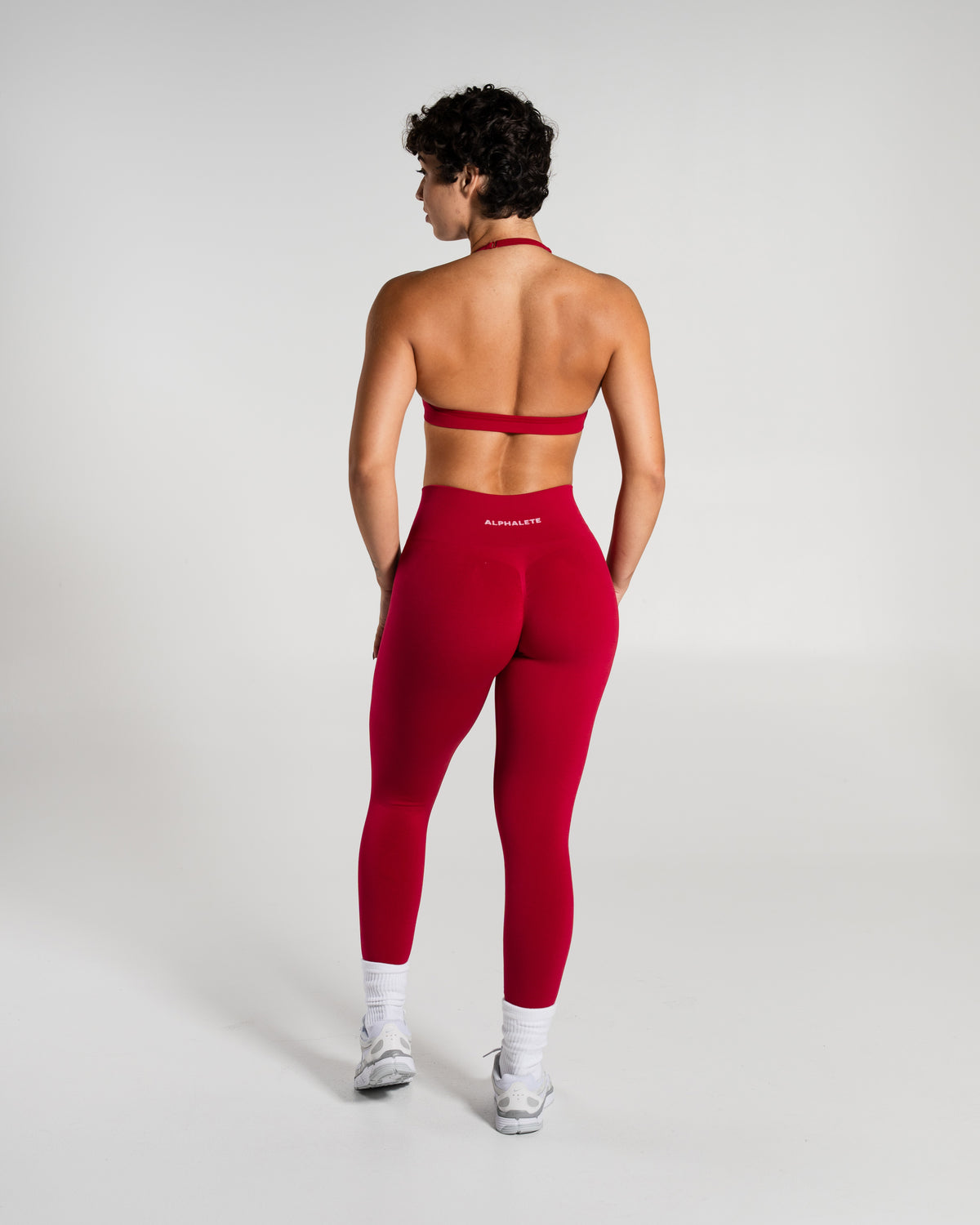 Amplify Mid Rise Legging - Cashmere product media