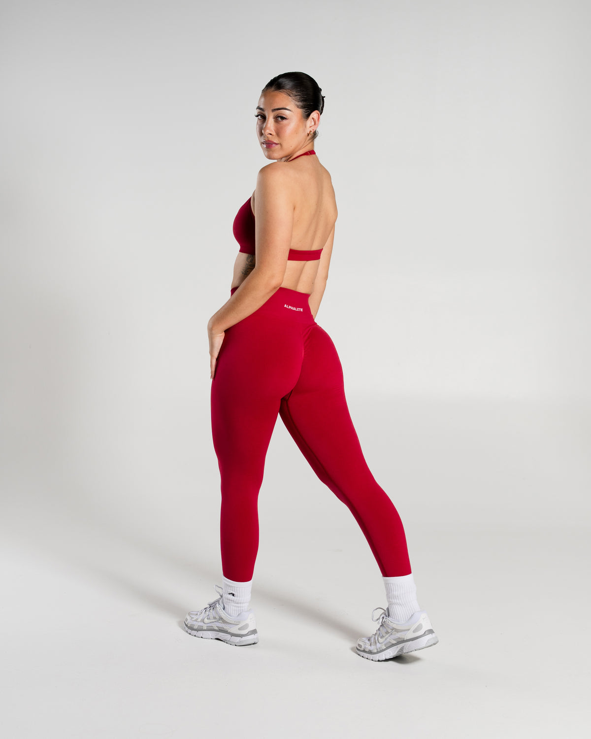 Amplify Ultra-High Rise Legging - LT Heather product media