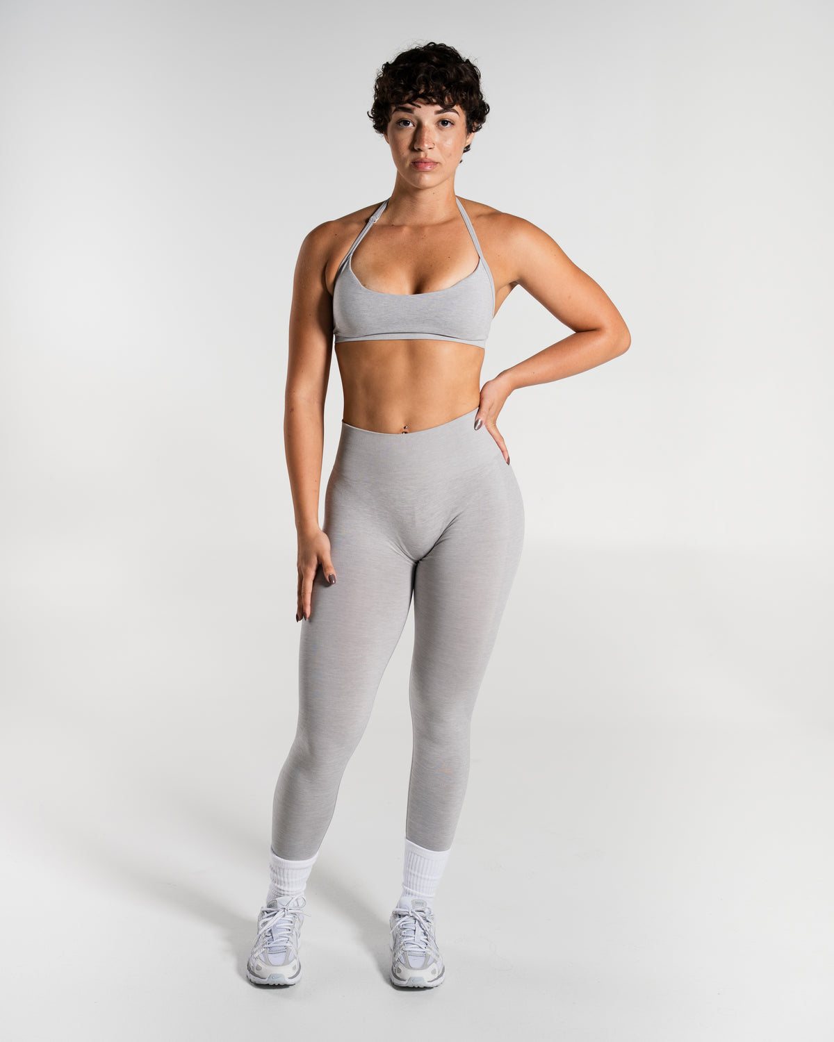 Amplify Mid Rise Legging - Cashmere product media