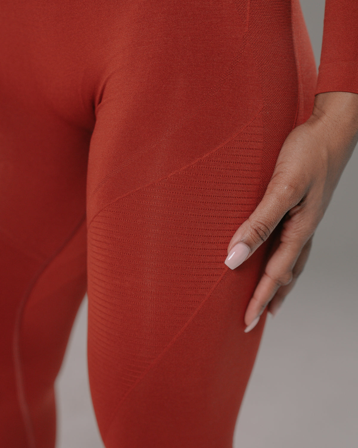 Revive High Rise Legging - Cashmere product media