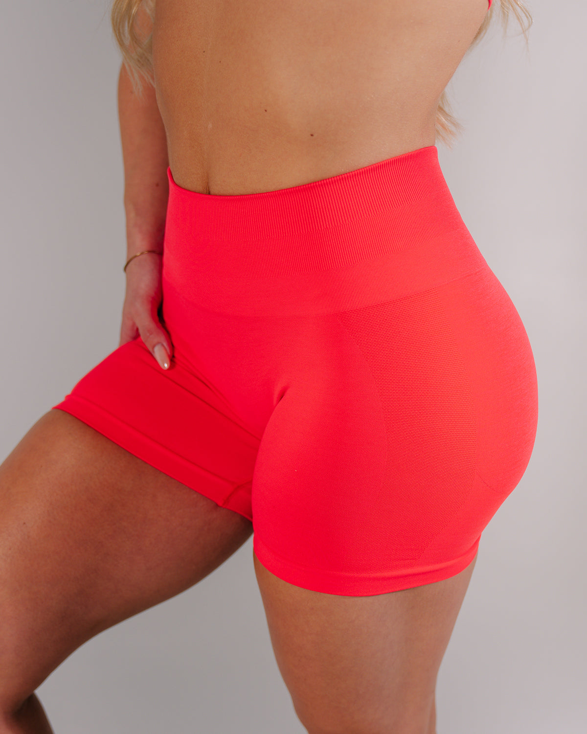 Pump Mid Rise Short - Aqua Blue product media
