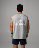 Alpha Tank - Med Heather Grey