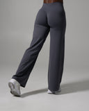 Aura Wide Leg Pant Long - Thunderstorm