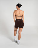 Amplify Ultra-High Rise Short in Cashmere – women's shorts in nylon and polyester fabric, view 6