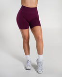 Amplify Ultra-High Rise Short in Mulberry – women's shorts in nylon and polyester fabric