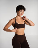 Amplify Minimal Bra in Cashmere – Alphalete women's sports bra
