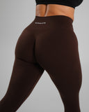Amplify Mid Rise Legging - Espresso