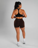 Amplify Mid Rise Short - Espresso