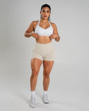 Amplify Mid Rise Short - Wheat