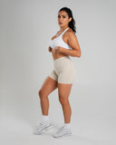 Amplify Mid Rise Short - Wheat