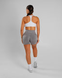 Amplify Ultra-High Rise Short - Heather Grey