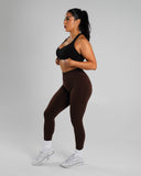 Amplify Mid Rise Legging - Espresso