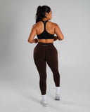Amplify Mid Rise Legging - Espresso