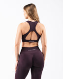 Amplify Contour Bra - Black Garnet