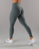 Wrap Mid Rise Legging - Dark Navy