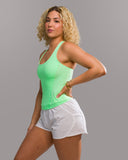 Flex Tank Long - Neon Spring