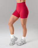 Aura Ultra-High Rise Short - Scarlet