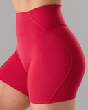 Aura Ultra-High Rise Short - Scarlet