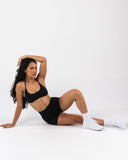 Aura Strappy Bra - Onyx