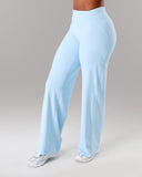 Aura Wide Leg Pant Long - Powder Blue