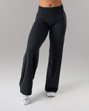 Aura Wide Leg Pant Regular - Black
