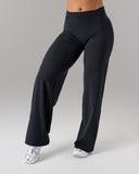 Aura Wide Leg Pant Regular - Black