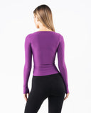Basics Long Sleeve - Purple Noir