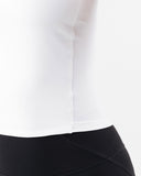 Basics Open Back Top - White