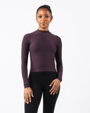 Basics Turtleneck - Black Garnet