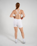Vortex Bra in White – Alphalete women's sports bra, view 6