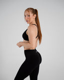 Vortex Bra in Black – Alphalete women's sports bra