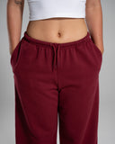Core Midweight Fleece Sweatpant in Strawberry Jam – women's sweatpants, view 4