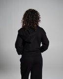Core Midweight Fleece Zip Hoodie - Black