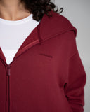 Core Midweight Fleece Zip Hoodie - Strawberry Jam