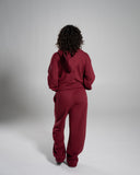 Core Midweight Fleece Zip Hoodie - Strawberry Jam