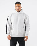 Core Stripe Hoodie - Heather Grey