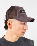 Core Trucker Hat in Deep Mauve – Alphalete unisex trucker hat