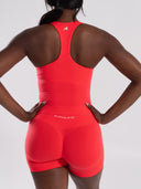 Mirror Tank - Neon Red