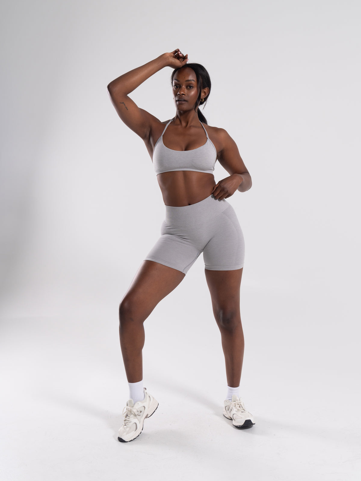Pump High Rise Short - Dusty Navy product media
