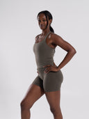 Mirror Tank - Khaki