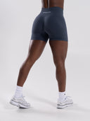 Pump Mid Rise Short - Dusty Navy