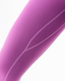 Dip Back Mid Rise Legging - Purple Noir