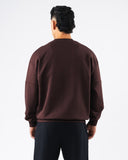 Establishment Split Crewneck - Deep Mauve