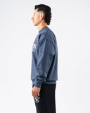 Establishment Split Crewneck - Marine