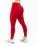 Everyday Core Mid Rise Legging - Carmine