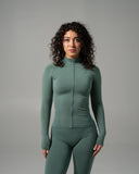 Glass Jacket - Juniper Green