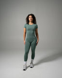 Glass Tee - Juniper Green