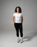 Glass Tee - White