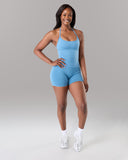 Halter Push Tank - Coastal Blue