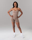 Halter Push Tank - Mocha